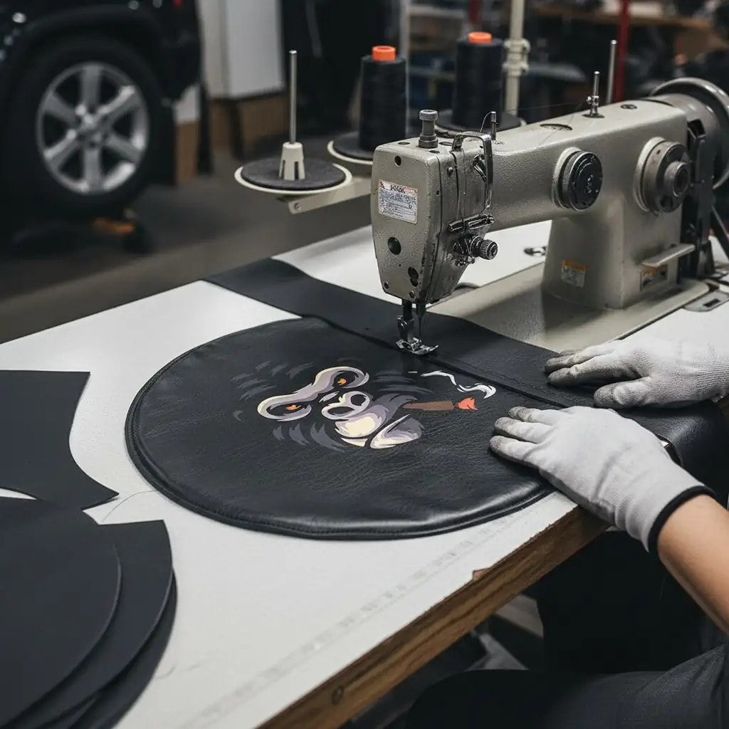 Angry Monkey With Cigar Spare Wheel Tire Cover
